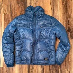 Diesel Blue Puffer Jacket